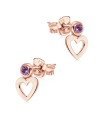 Cute Heart Stud Earrings STS-1035